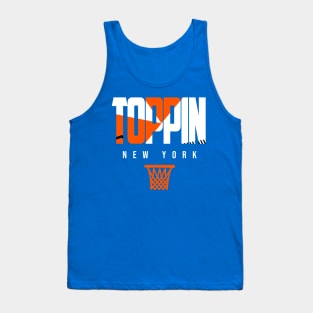 Toppin New York Basketball Warmup Tank Top